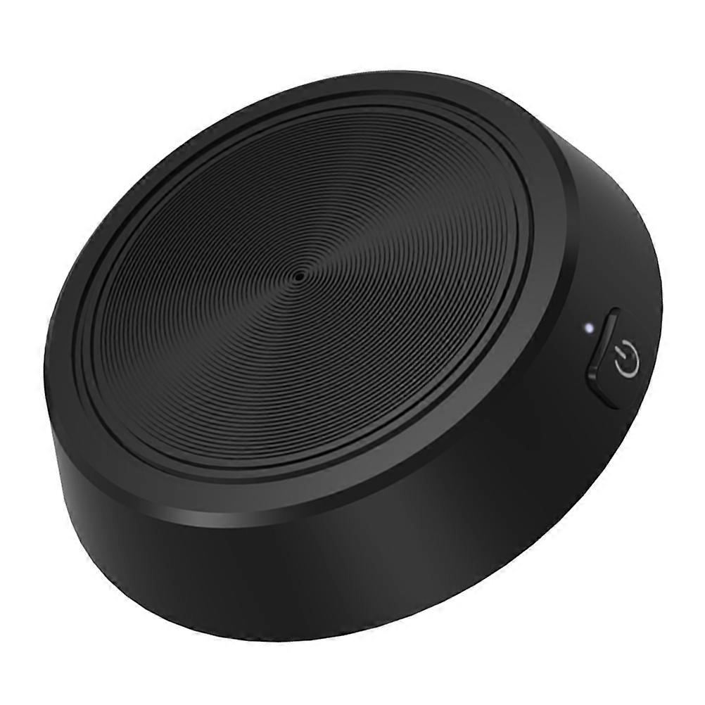 Omnidirectional USB Microphone for Desktop Use with Noise Reduction – Ideal for Video Conferencing and Streaming, Black Zinc Alloy Design
