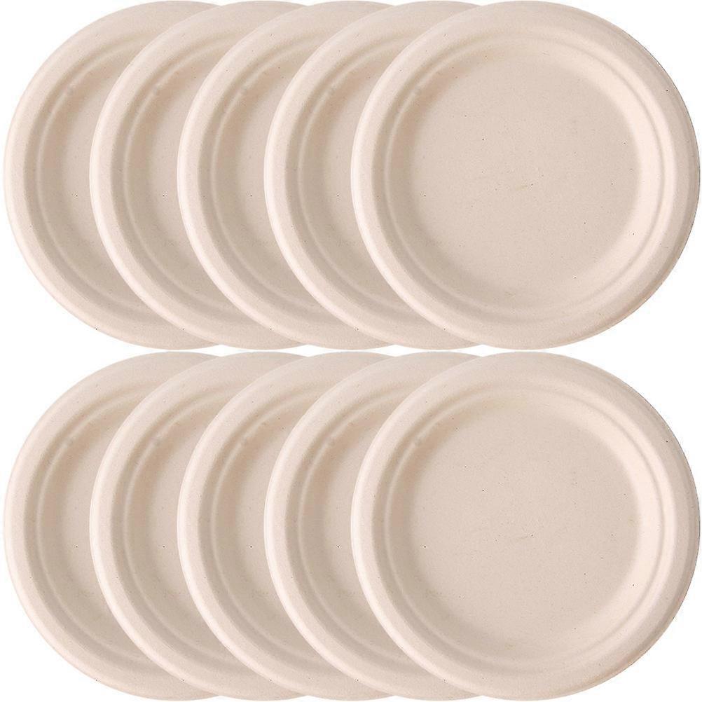 50pcs Paper Plates Dessert Plates For Parties Food Grade Tableware For Christmas Celebrations And Events