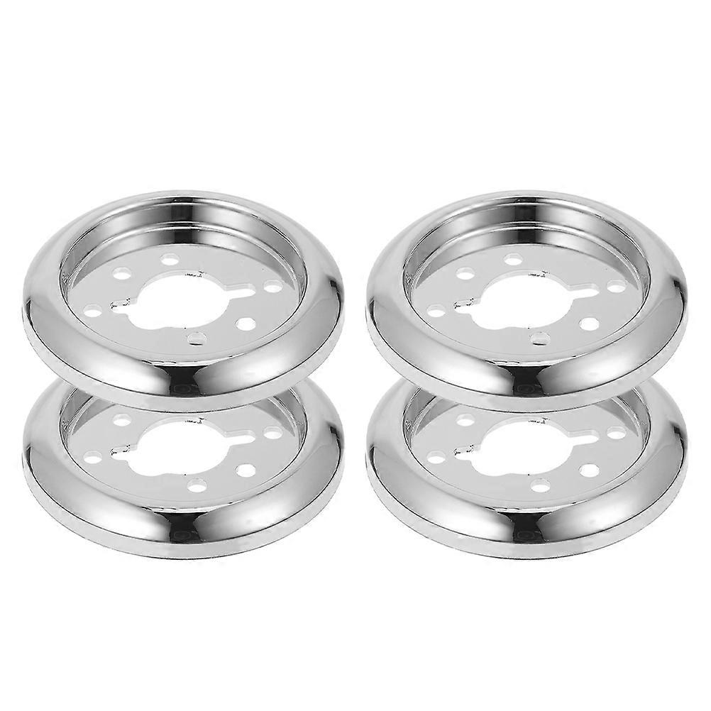 4pcs Gas Stove Knob Bases for BBQ Grills and Gas Hobs – Durable Replacement Control Switches for Home and Outdoor Cooking – Easy Installation and