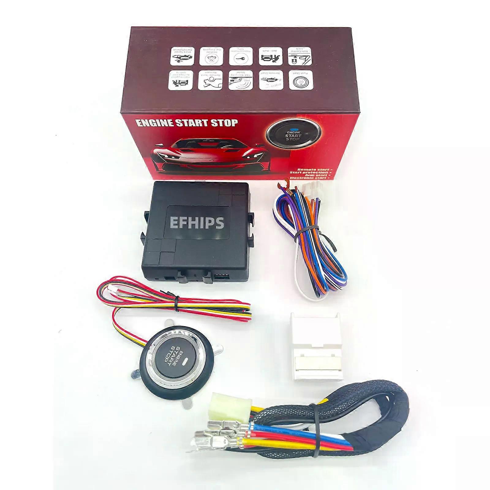 New auto12V Car Engine Start Stop Button Keyless Universal Entry Ignition Starter Switch