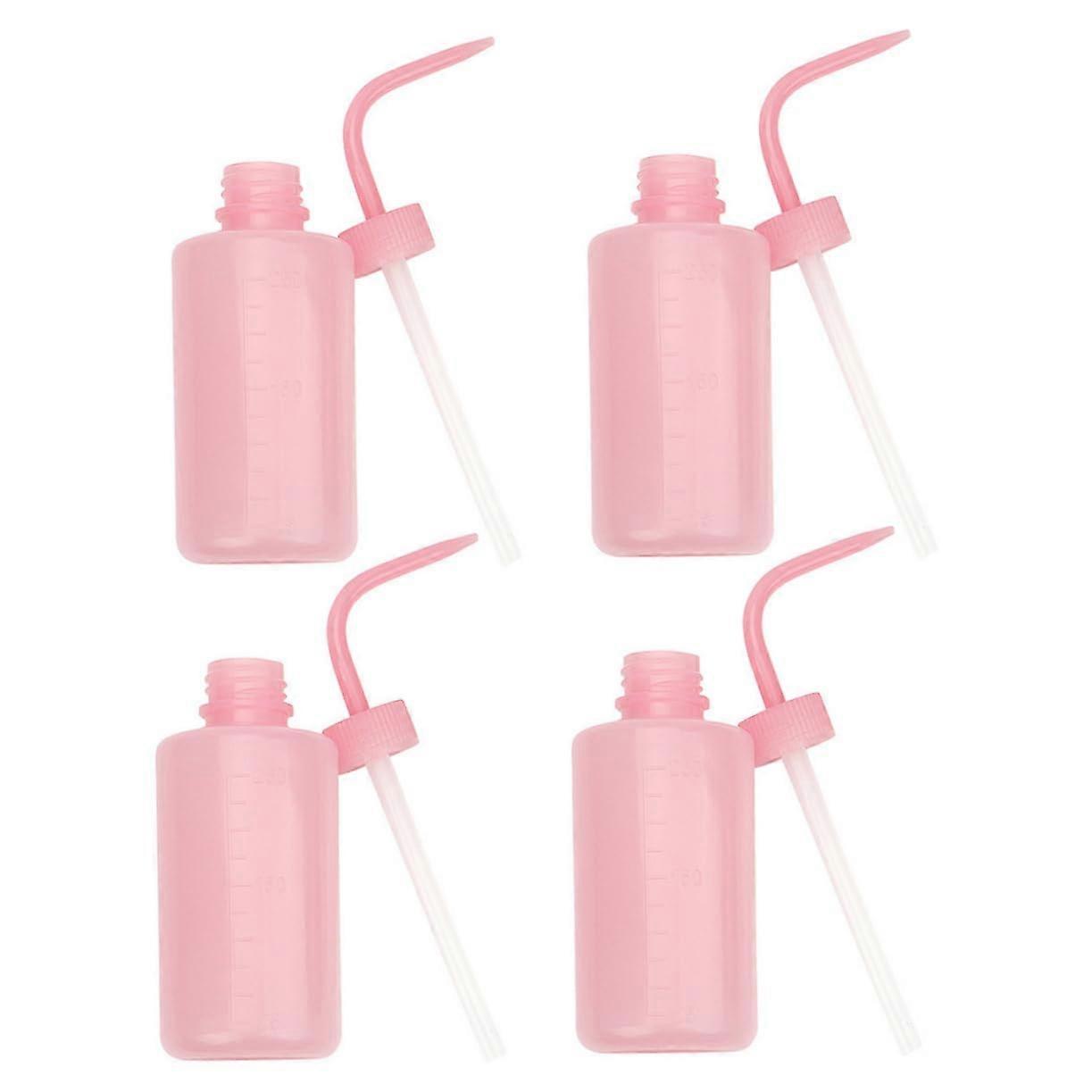 4pcs Squeeze Spray Bottles for Indoor Plant Watering - Lightweight Plastic Irrigation Tools with Narrow Tip for Houseplants