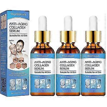 3pcs Anti-Aging Serum,Botoxlux Face Serum Collagen Boost Anti-Wrinkle Serum for Women&Men,Fade Fine Lines Essence