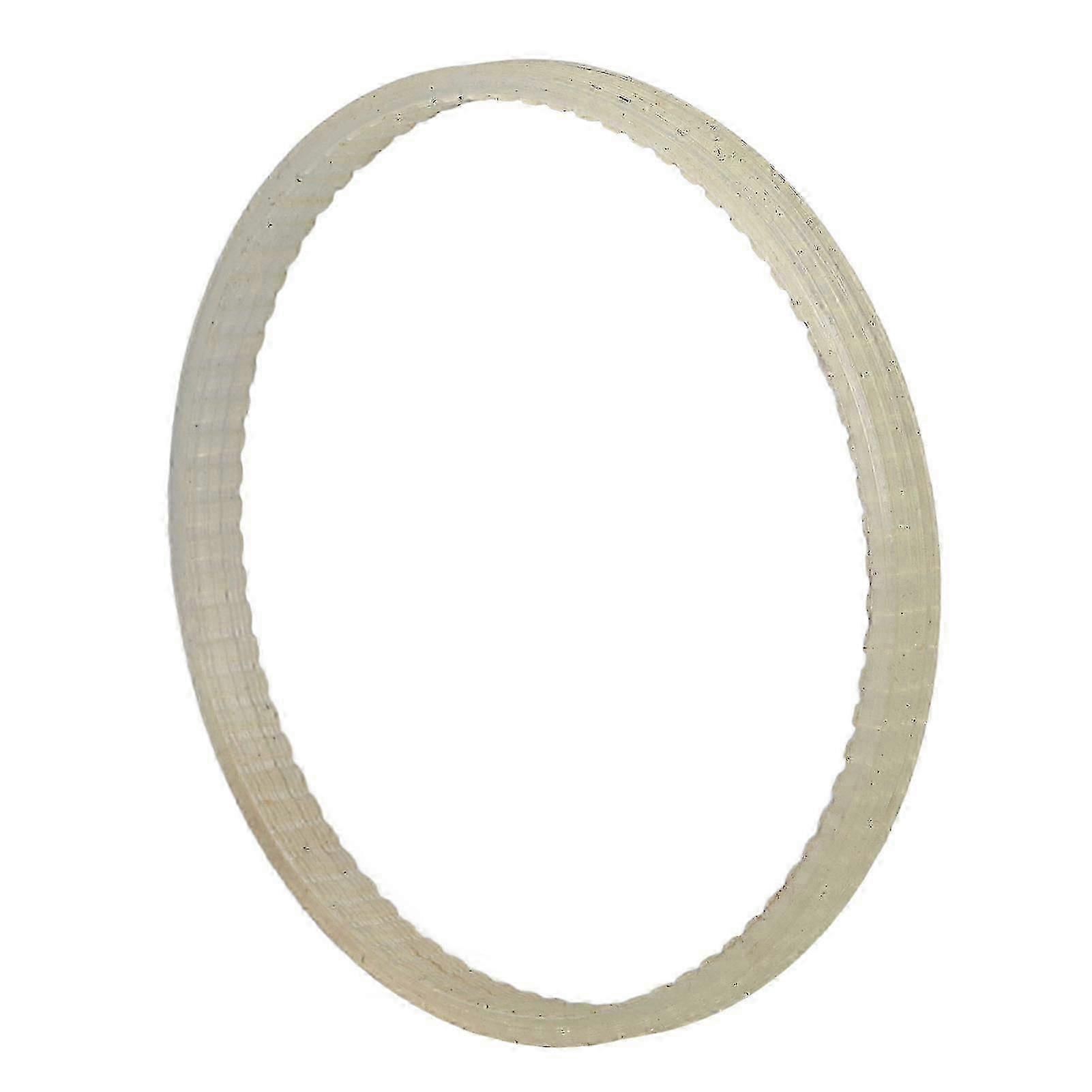 12 Inch Motor Drive Belt PE Material Ribbed Drive Belt Replacement for Bandsaw Lathe Drill Table Saw Conveyor Beige