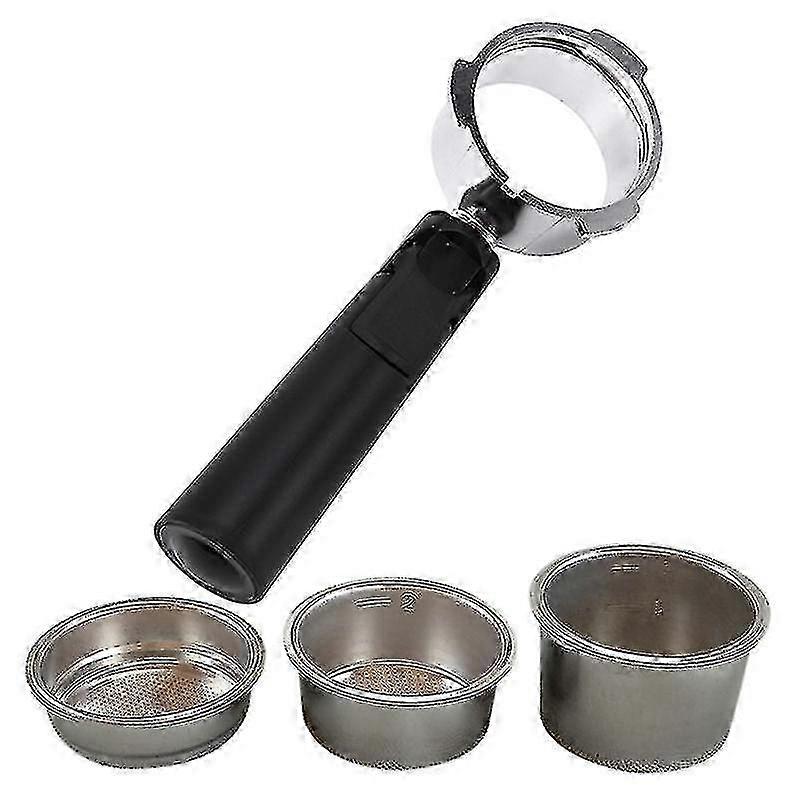 51mm Bottomless Portafilter Handle with Bracket for Coffee Machine Accessories