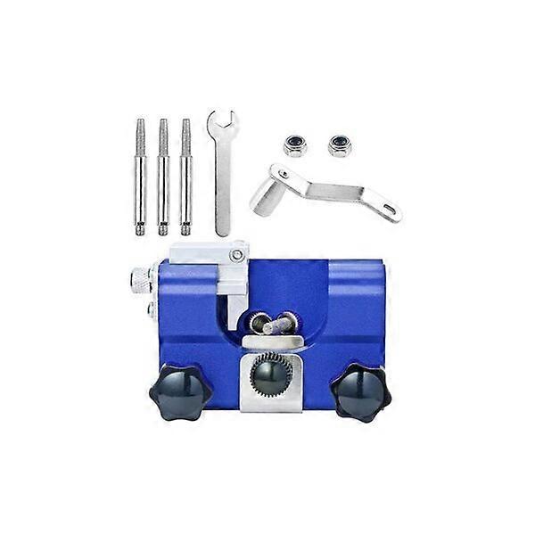 Manual chain sharpener, lightweight and portable, with a standard 30° sharpening angle
