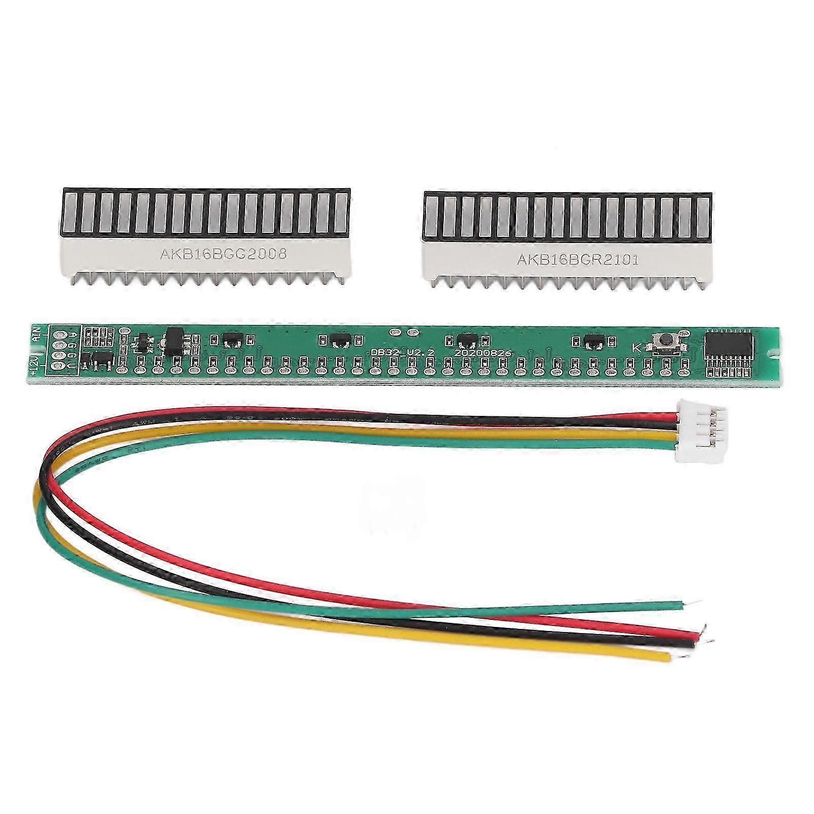 Music Level Indicator Module Integrated 16 Segments for LED Music Audio Spectrum Color Light