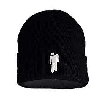 Herbst Winter Modische Unisex Billie Eilish bestickte Strickmütze & Hip Hop Beanie Cap