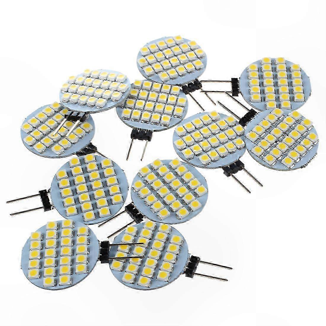 Warm White G4 LED Bulb with 24 SMD LEDs for Marine RV and Vehicle Lighting