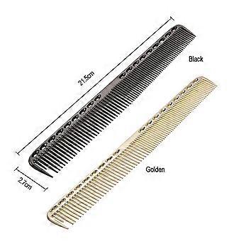 Space Aluminium Haarkamm Professioneller Friseursalon Friseur Kamm Haarschneiden Metallkamm Schwarz