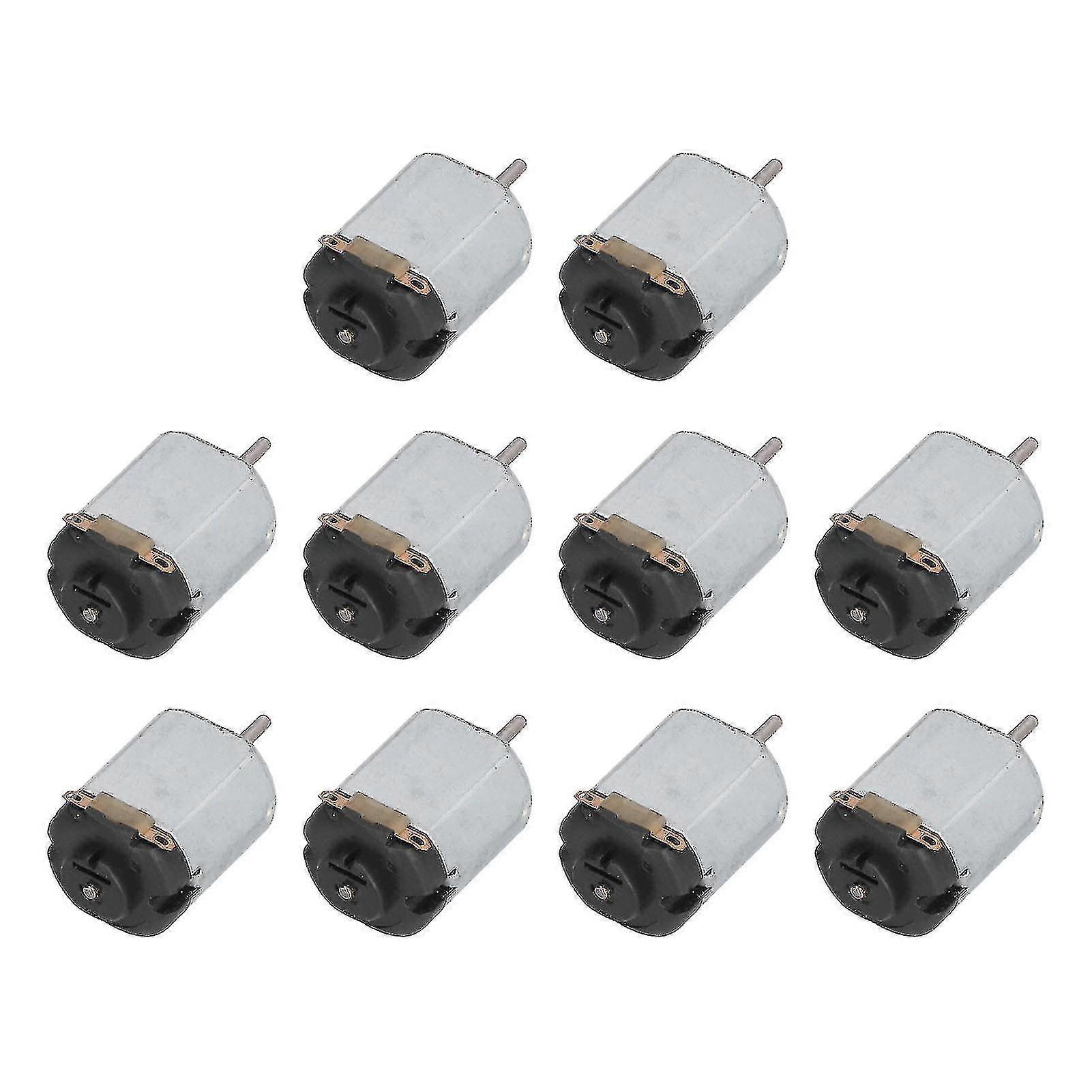 Small DC motors, 10-piece pack, powerful, low noise and good compatibility