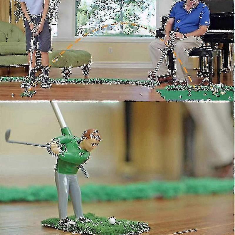 屋内ミニゴルフゲームセット、小さな男のフィギュア、子供と大人のための楽しいホームエンターテイメントが含まれています