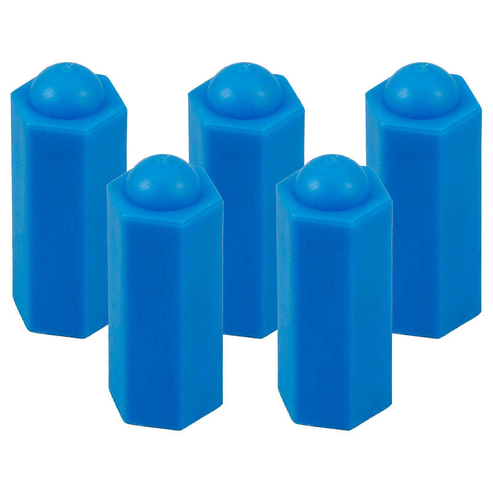 Worgeous 5Pcs Billiard Cue Tips for Replacement and Daily Use Cue Stick Tips Supplies