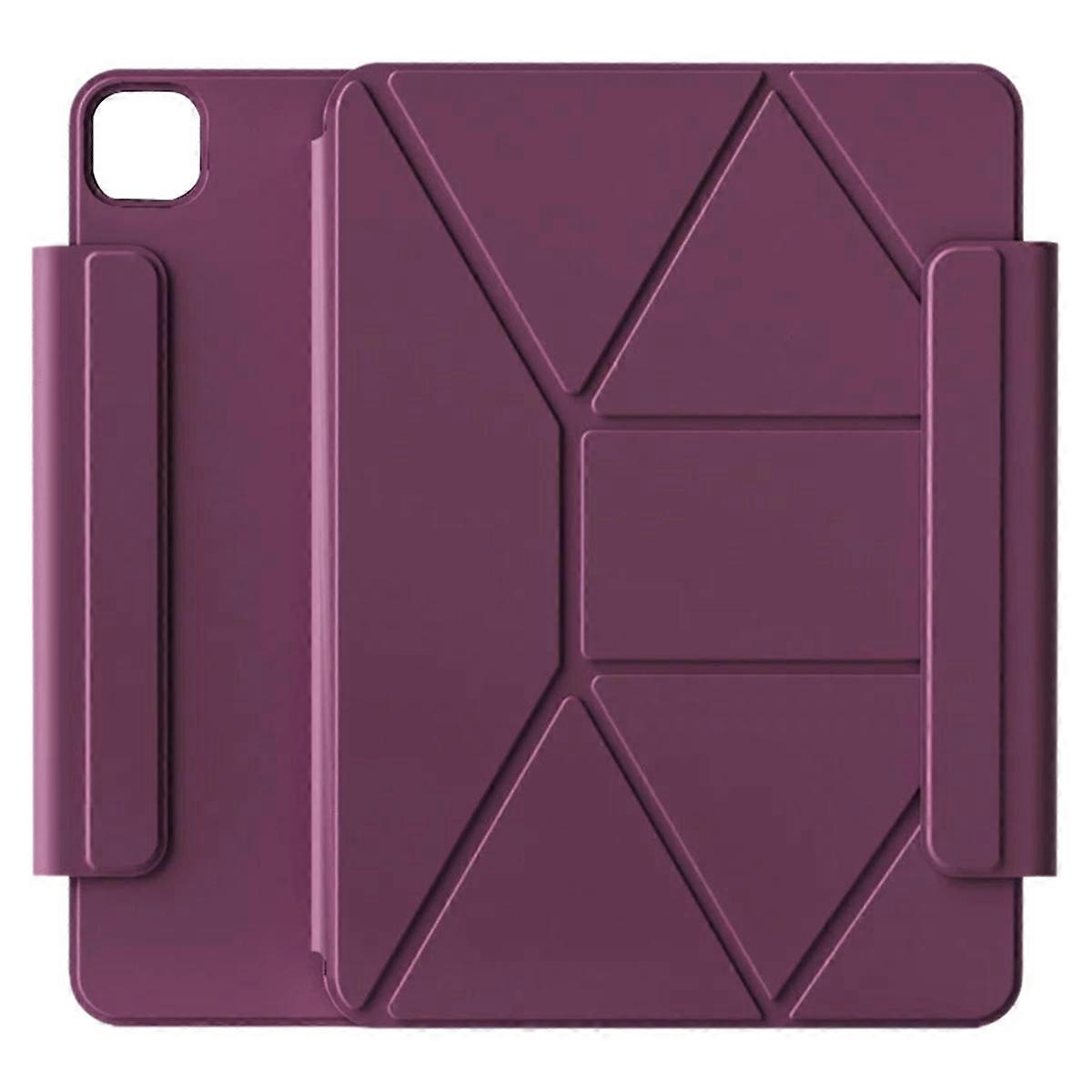 Magnetic Smart Cover for Air 13 M3 M2 Multi-Fold Clip Case 13 Inch Case Tablet Magnetic Plum Color