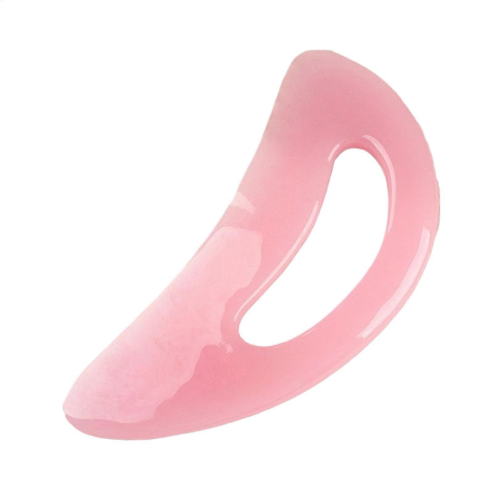 Muscle Scraping Tool Large Crescent Resin Massage Board Manual Back Massager For Home And Travel