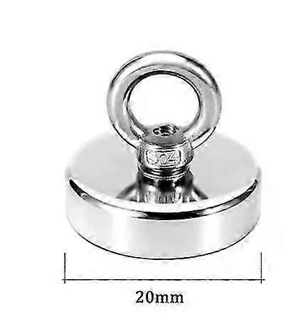 مغناطيس صيد النيوديميوم سوبر قوي D16-D42mm مع ثقب غاطس