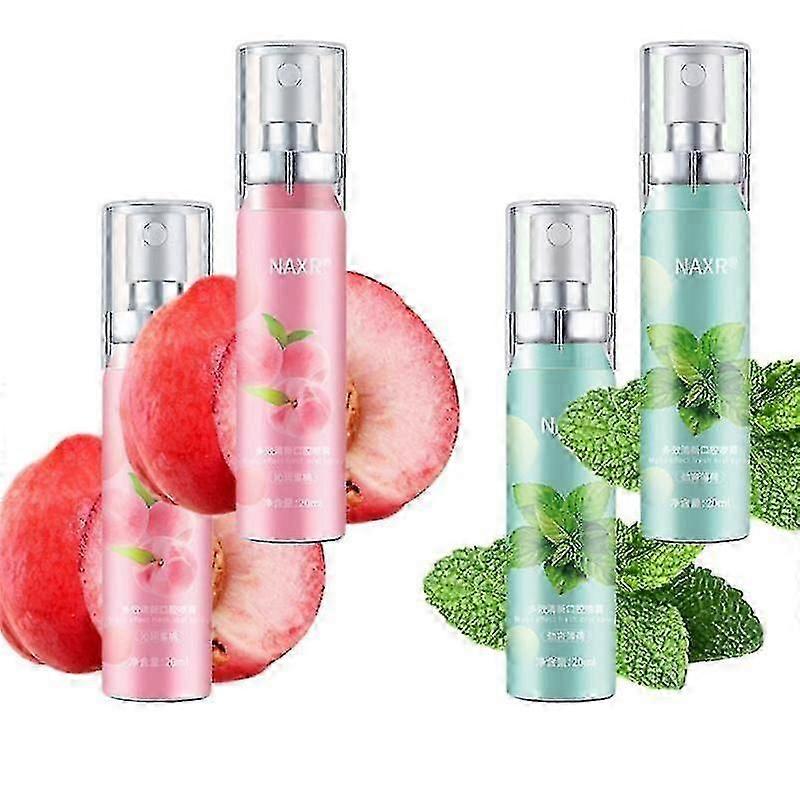 Fresh Breath Spray Antibacterial Sugar Free Bad Breath Smokers 80ml