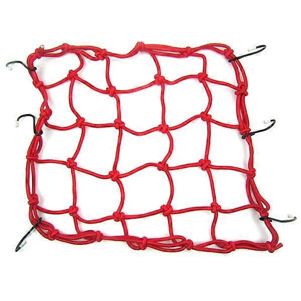 Red Motorcycle Mesh Storage Carrier Bag for Bike Storage