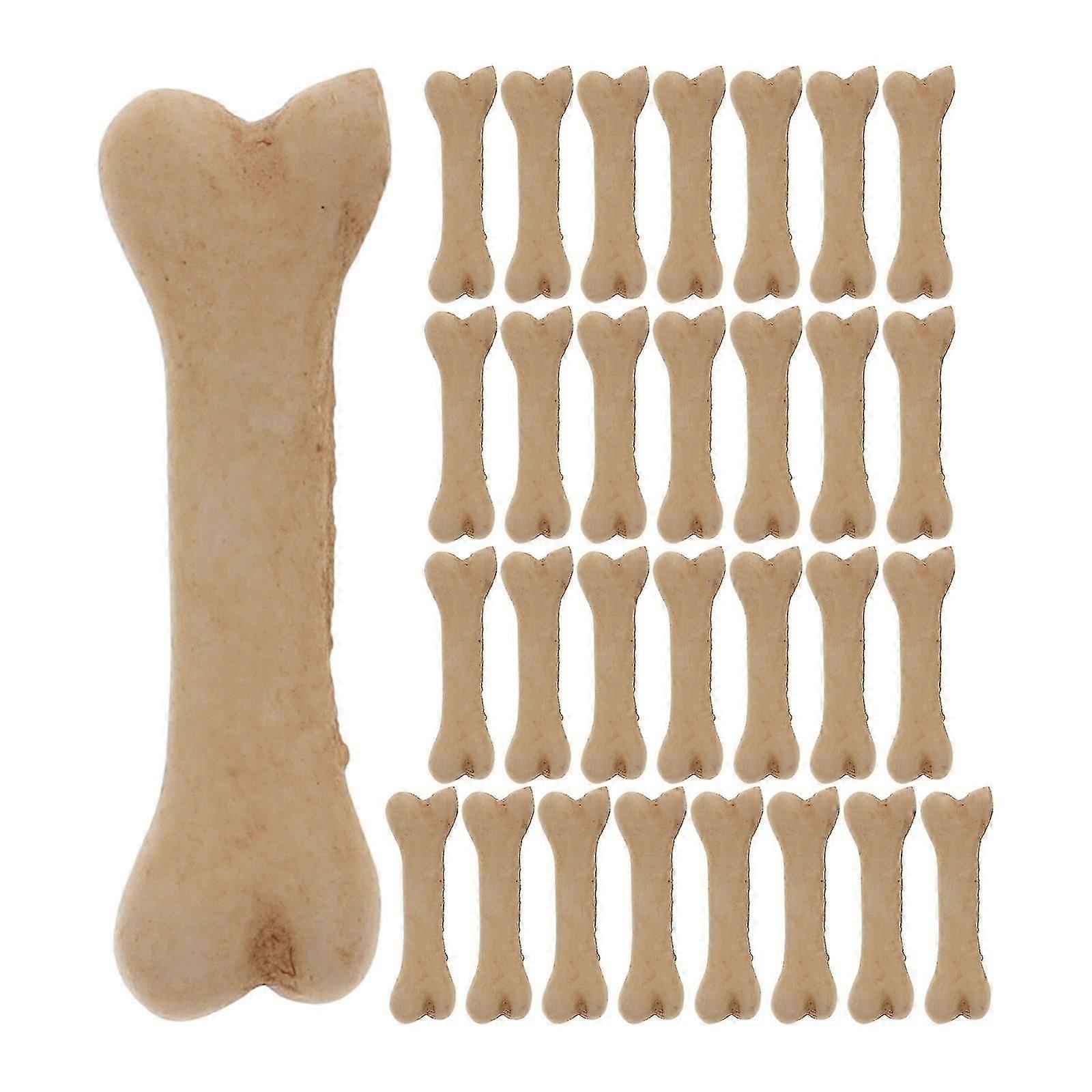 30pcs Halloween Miniature Bones Mini Bones Mini Sand Table Decoration Mini Bone Decor