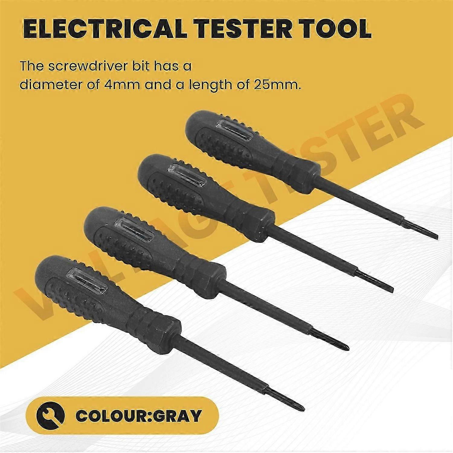 Voltage Tester with Screwdriver Electrical Tester Tool