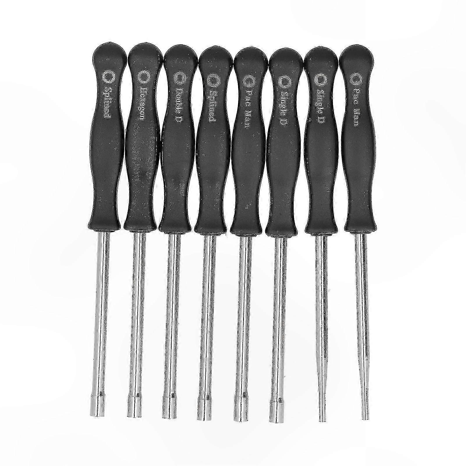 8-Piece Carburetor Adjustment Tool Kit for Engine Maintenance and Tune-Up Screwdriver Set