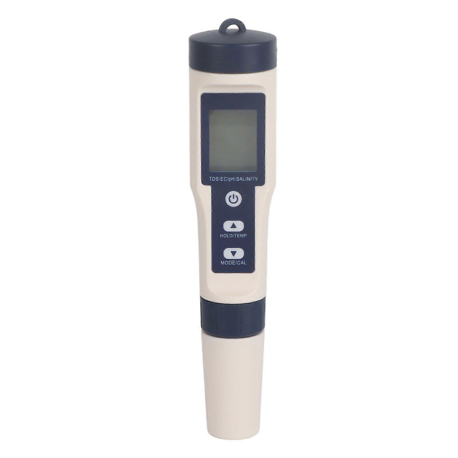 EZ-9909 5 in 1 Function Water Quality Testing Meter PH Salinity TDS EC Tester with Backlight