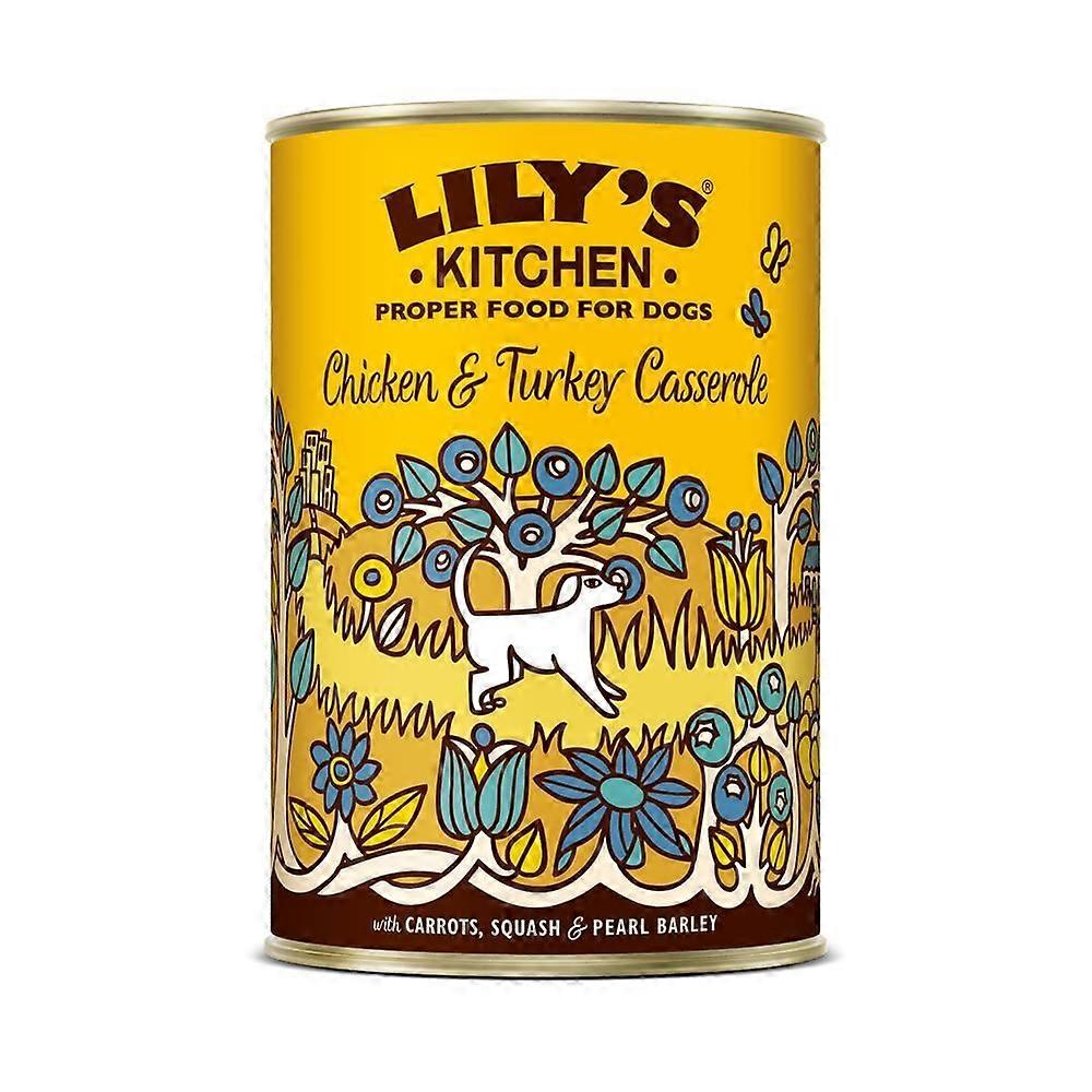Lilys Kitchen Chicken and Turkey Casserole 400g - 6 Pack