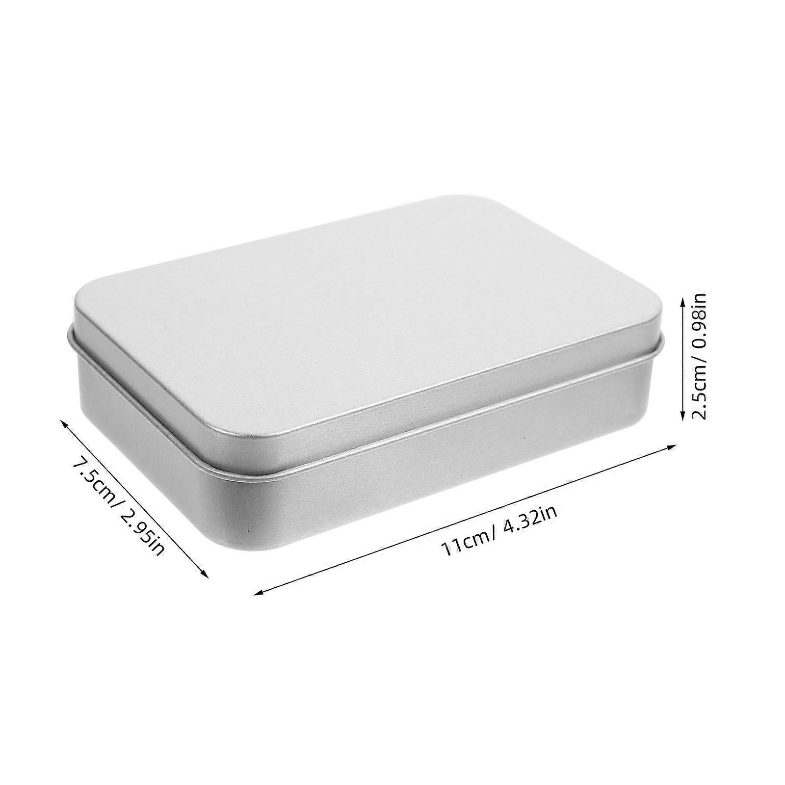 Tinplate Tins Empty Candy Gift Boxes for Party 20Pcs Durable Metal