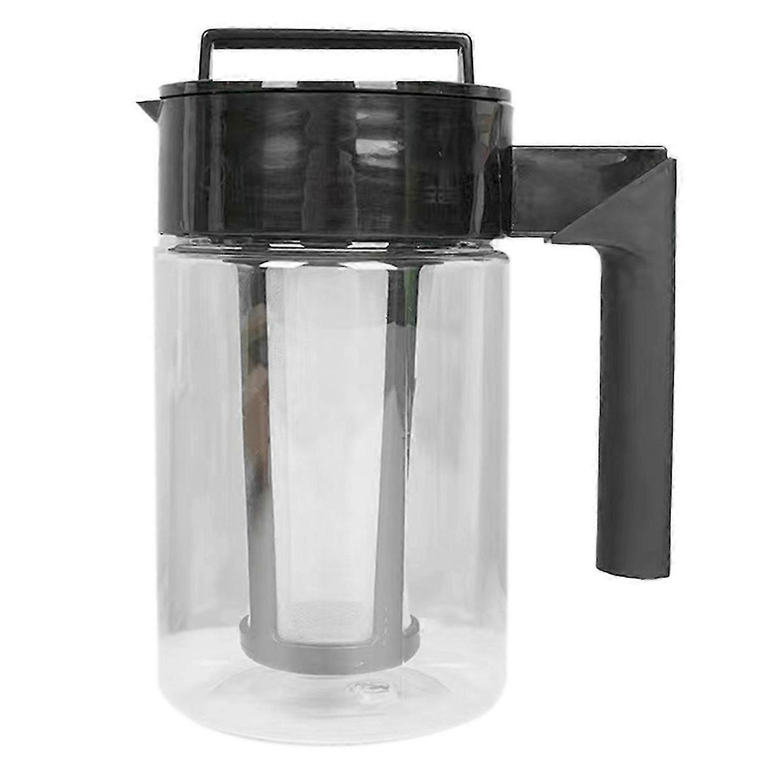 Large Capacity Cold Brew Coffee Pot Cold Tea Pot With Filter, B