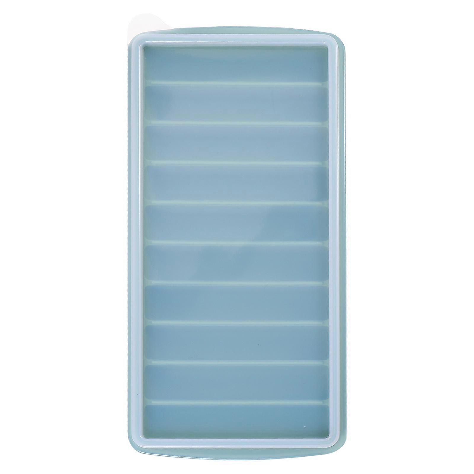 Household Ice Mold Bar Shaped Silicone Beverage Shops Bars Space Saving 1Pc