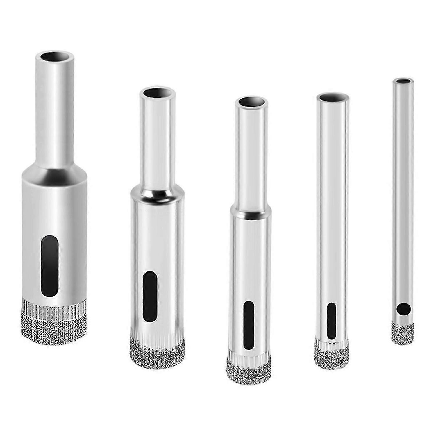 Glass Drill Bit Set- Drill Bits Glass Hole Saw Bottle Extractor Remover Tool