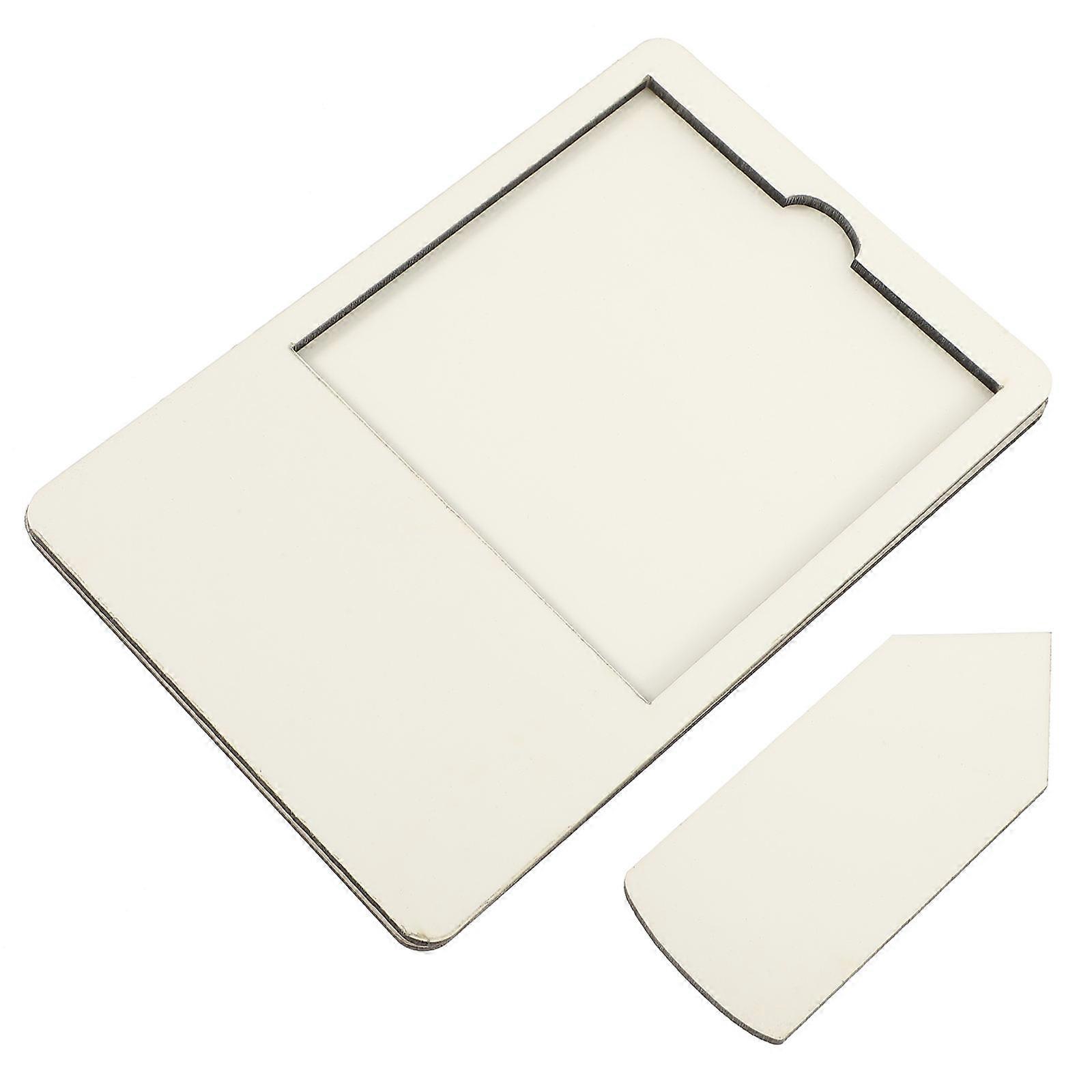 Sublimation Sticky Memo Tray Pencil Shape Holder for Storage