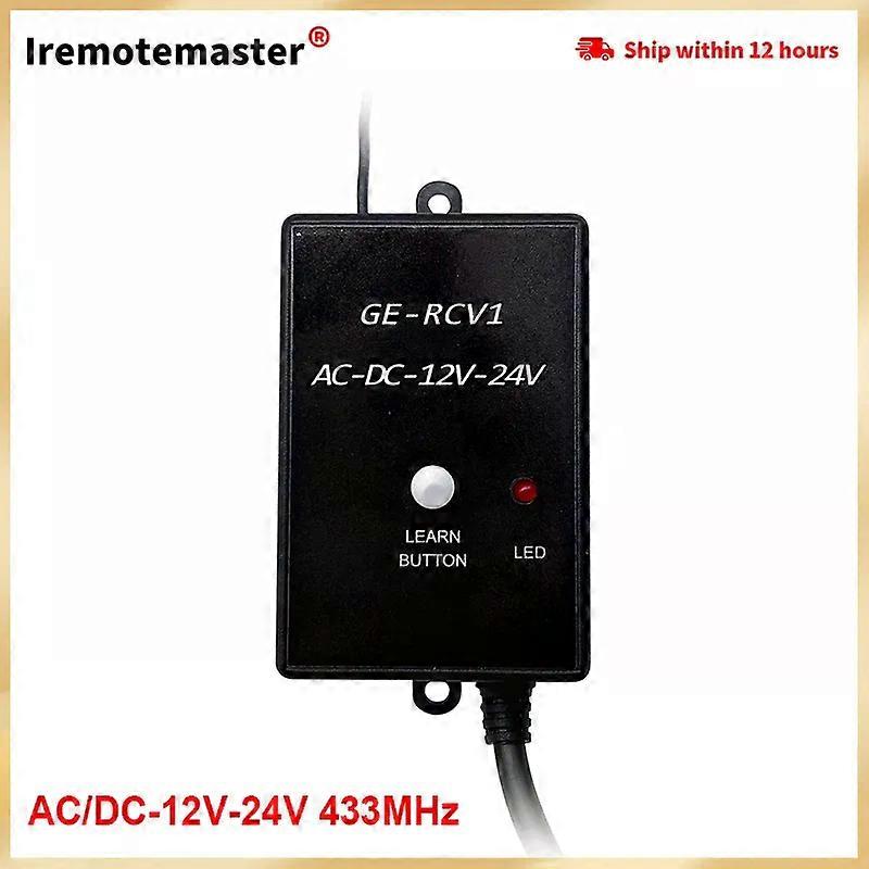 GE RCV1 Universal Receiver For garage door opener DC/AC 12V/24V 433mhz universal external receiver