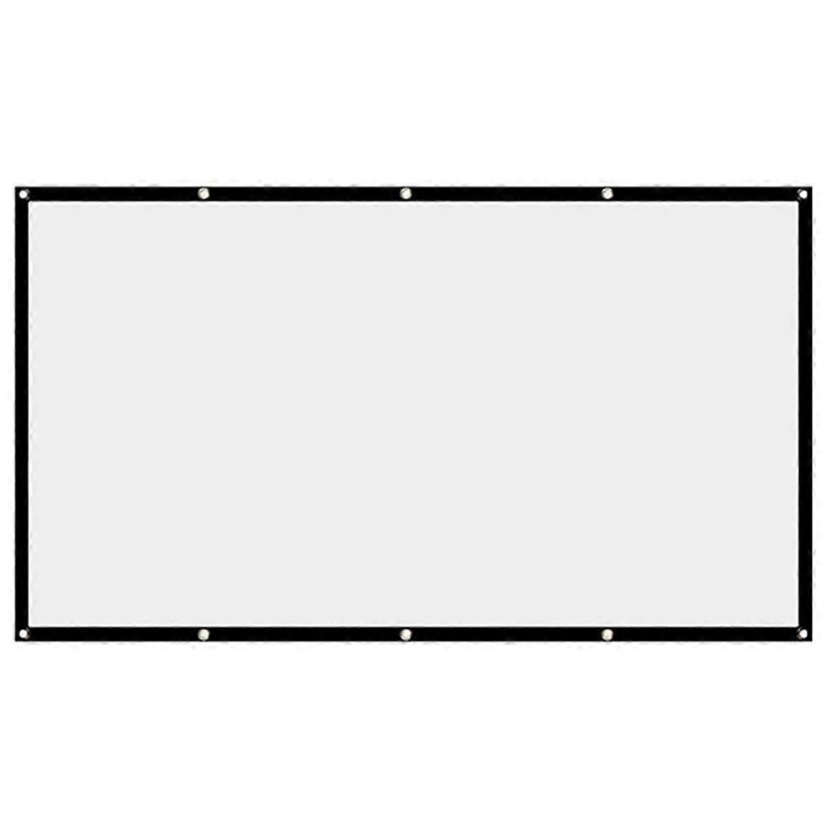 Projector Screen Movie Screen 16:9 Portable Projector Screen 120 Inch