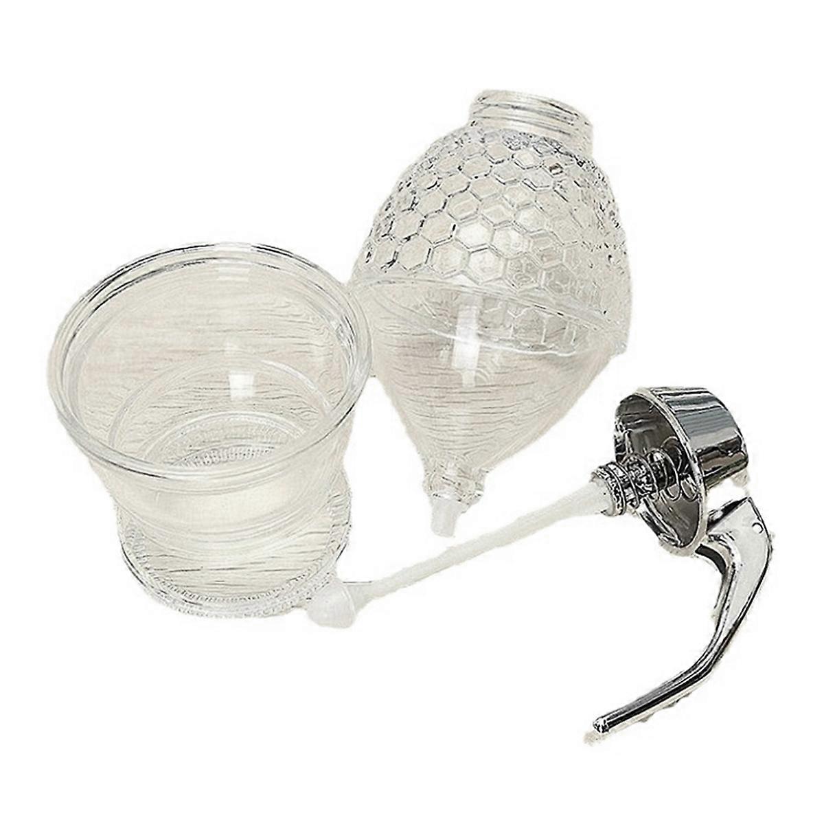 Juice Syrup Cup Squeeze Bottle Storage Pot Stand Holder