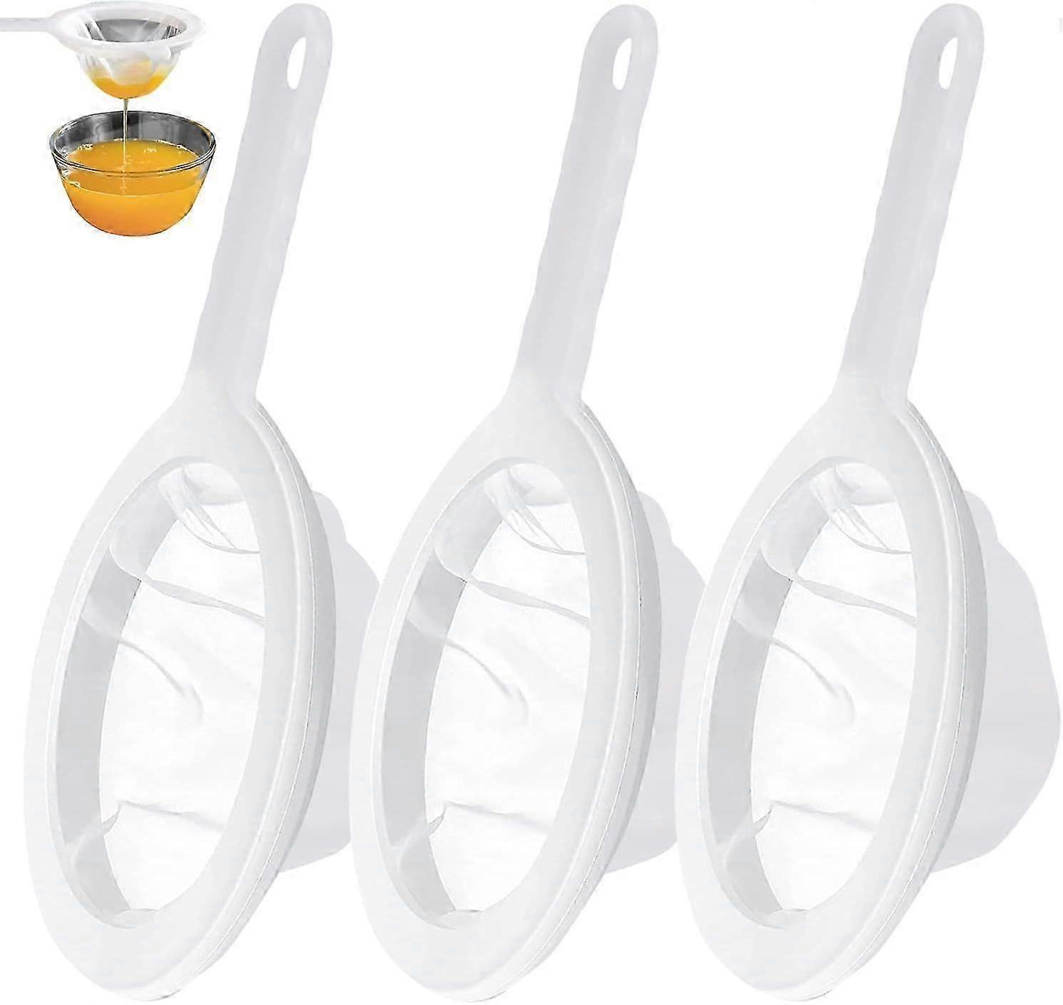 3 Stck Feinmaschiges Sieb,100/200/400 Mesh Passiersieb