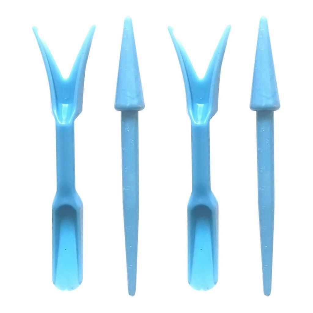 ZJDOAK Transplanting Device Planters Digging Tool, Garden Plastic Seeds Widger Seedlings Dibber Sowing Digging Tools Transplanting Planting Tools
