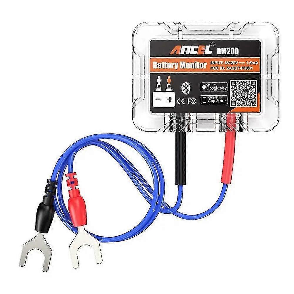 Ancel Bm200 12v Battery Tester Wireless Bluetooth 4.2 Monitor Led Battery Analyzer Auto Test Tools For Vehicle Diagnostics