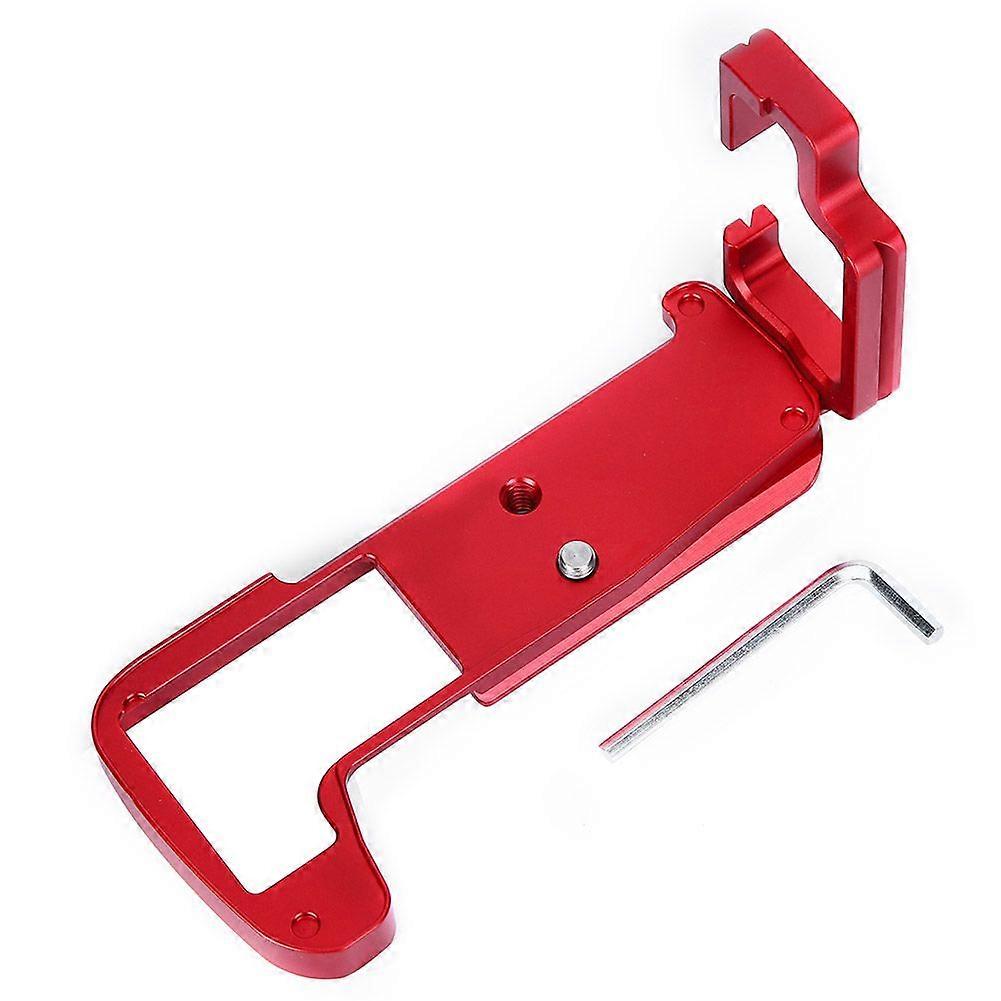 Red L Quick Release Plate Detachable Horizontal Vertical Shooting for Olympus E&#8209;M1II E&#8209;M1III