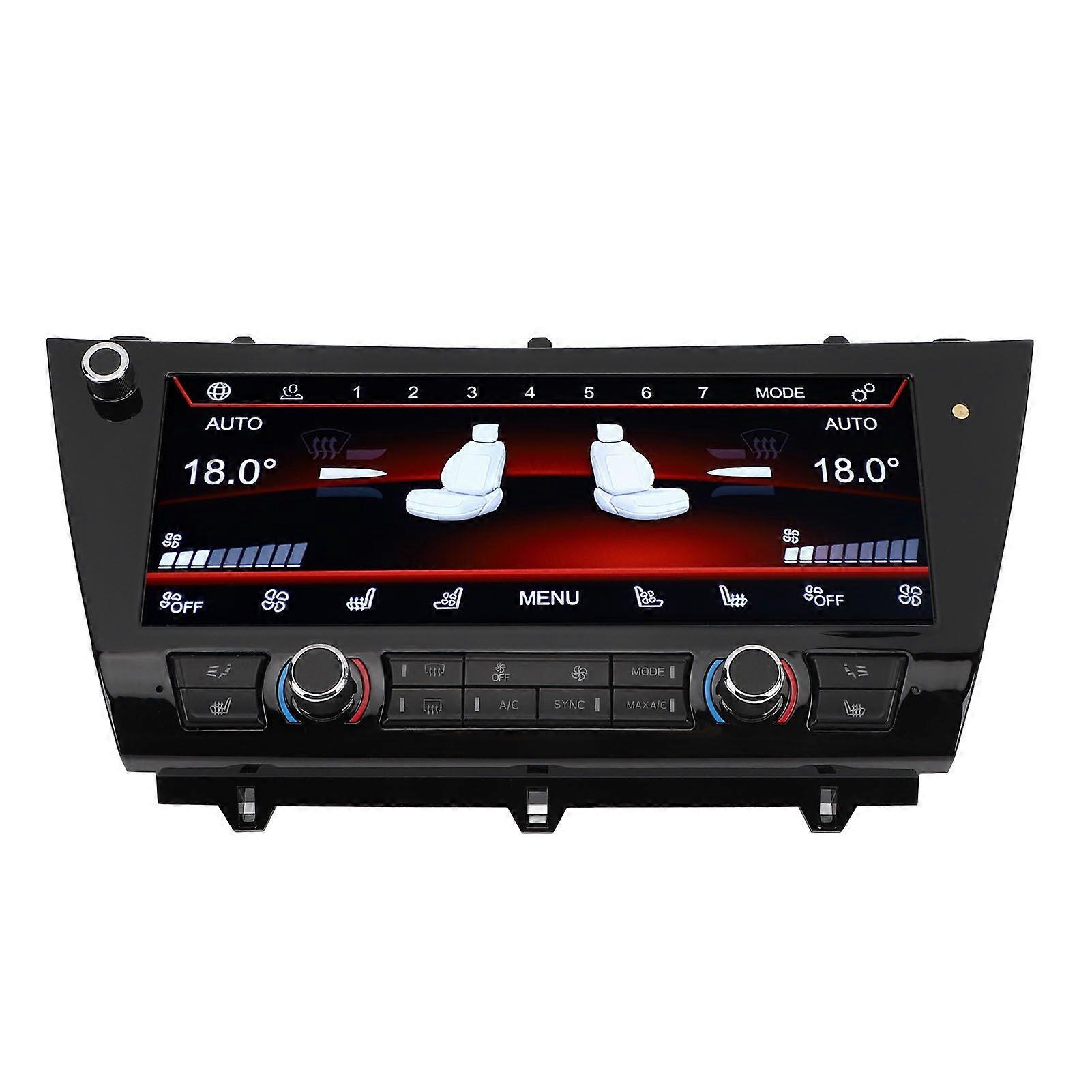 Car AC Touch Screen 10.25in Seat Heating Voice Control Air Conditioner Panel LCD Screen for X5 X6 F15 F16
