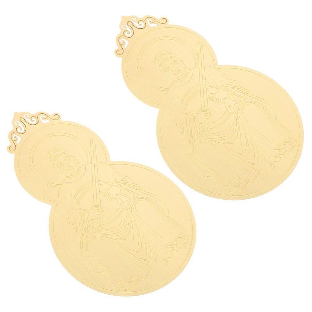 2024 Taisui Card for Success Protection 4Pcs Chinese Style Amulet Copper