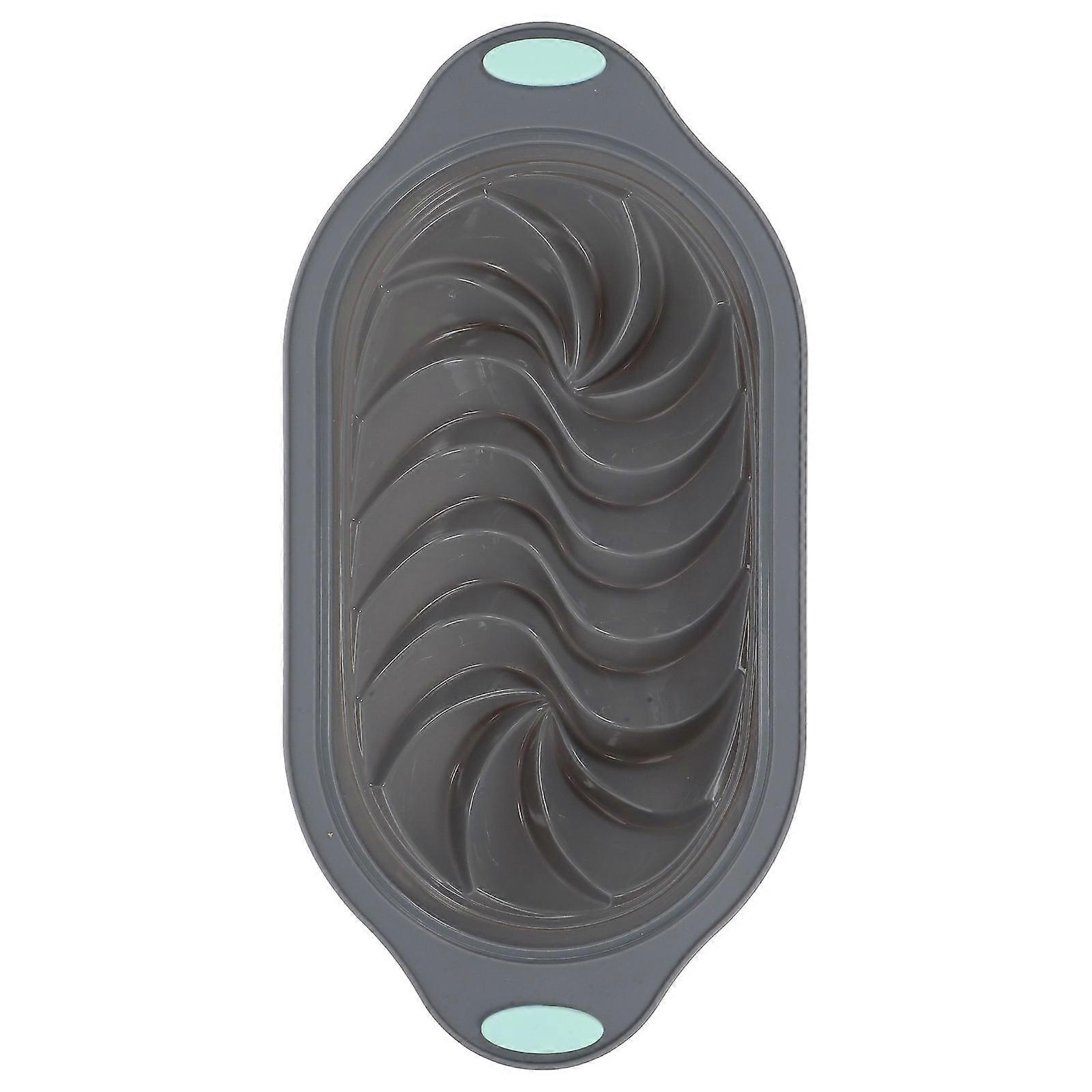 5Pcs Light Grey Silicone Non-Stick Loaf Mold Rectangular Bakeware For Toast Bread Baking Suitable For Home Kitchen And Daily Use