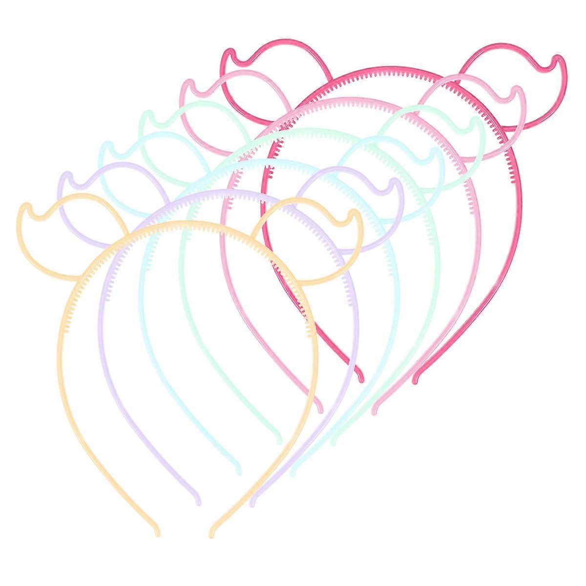 Headband for Children Pig Ears Plastic Animal Ears for Party 36Pcs