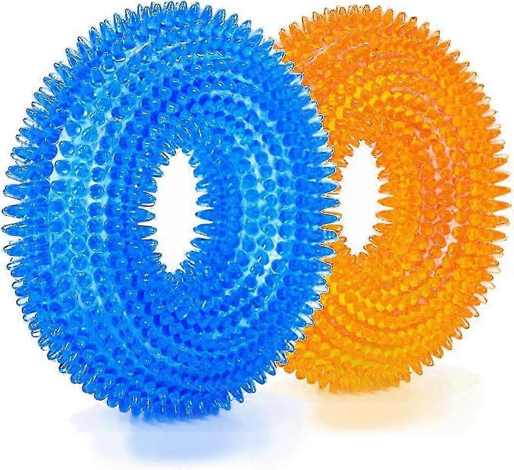 Durable Pet Puppy Dog Squeaky Chew Toys, Bite Resistant Non-toxic Soft Natural Rubber 2025