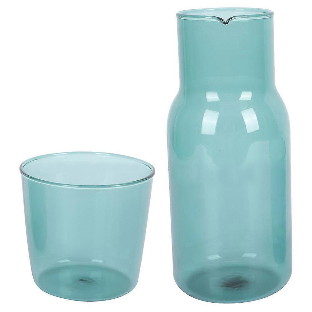 Multi-Function Glass Jug Glass Water Bottle for Home Use Set with Cup