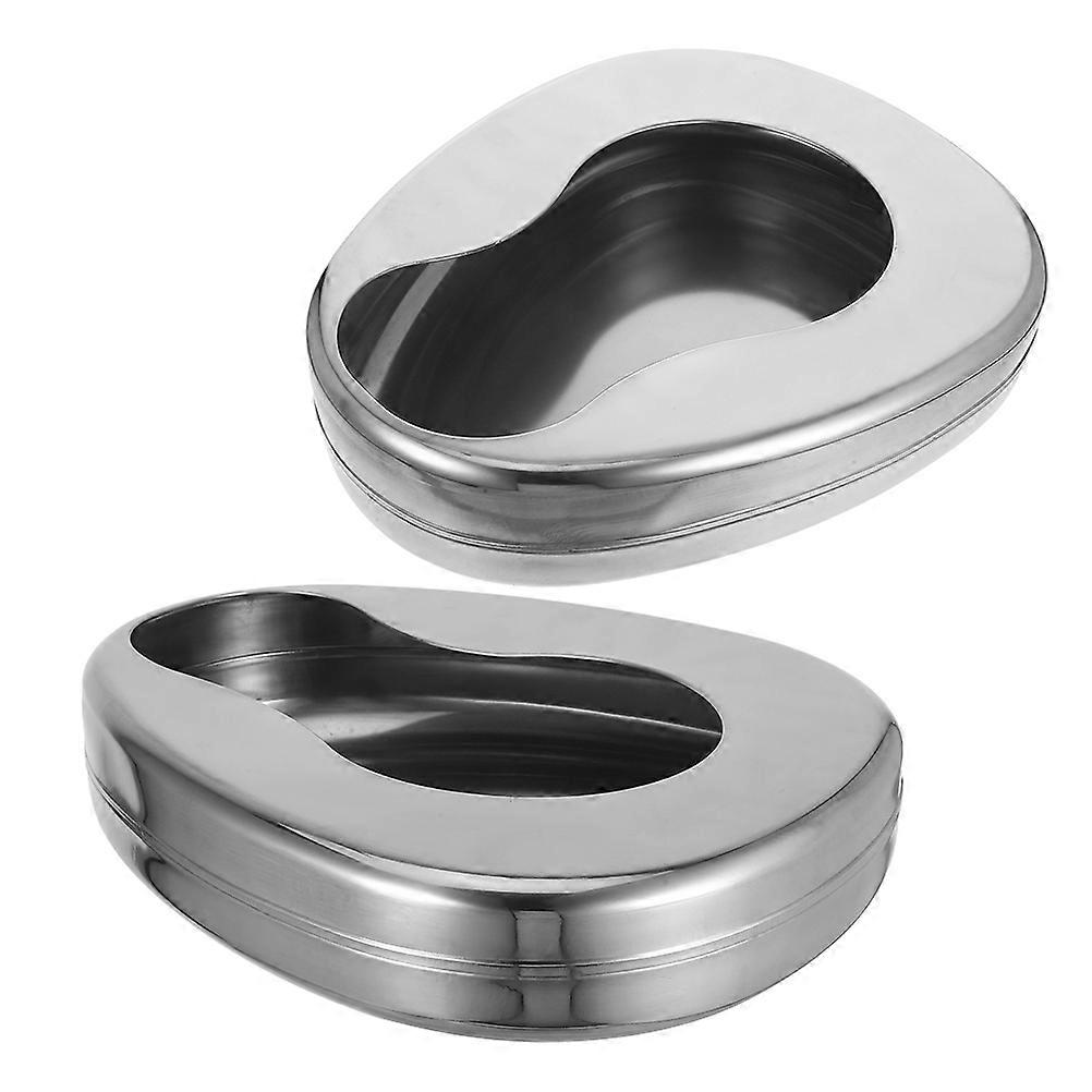 Stainless Steel With Easy Cleaning Feature 2Pcs For Bedridden Patients And Elderly Ideal For Home Use
