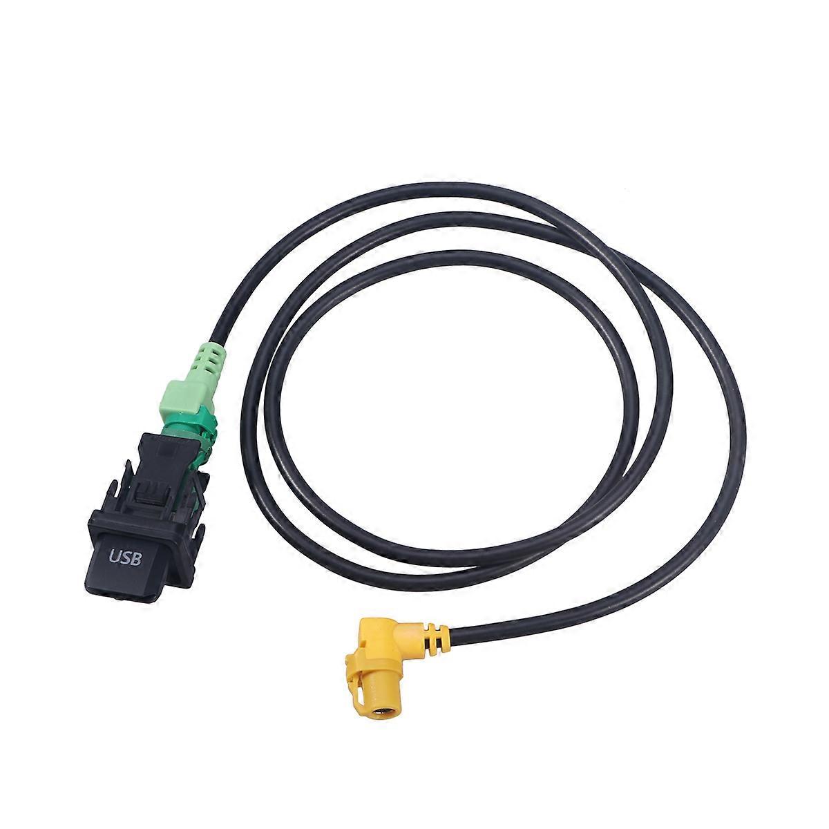 USB Switch Cable Kit for Car Use Fits Mk6 Rcd310 Radio Models