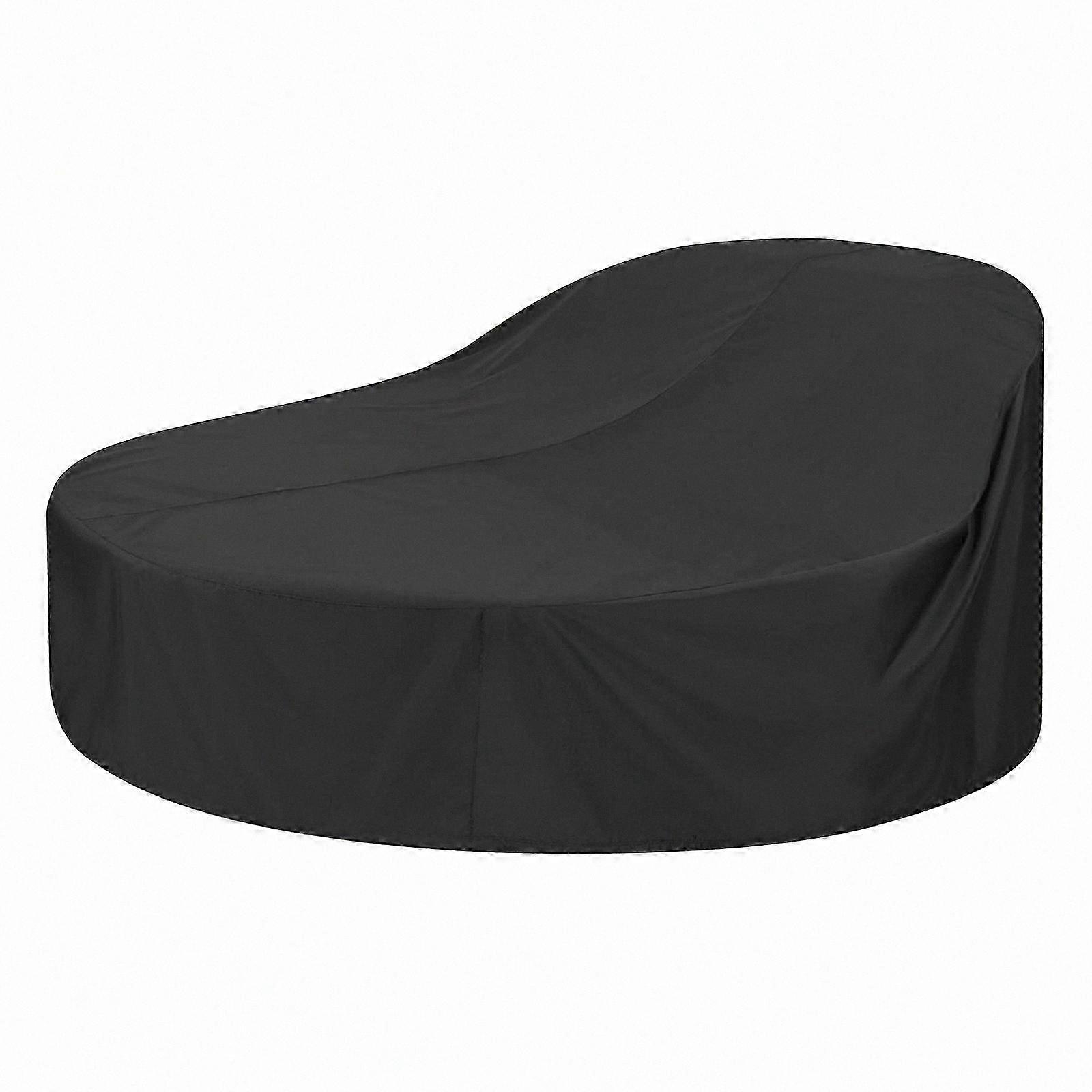 All-Weather Protective Covers for Round Daybeds, Sofas, and Tables with UV and Dust Shield