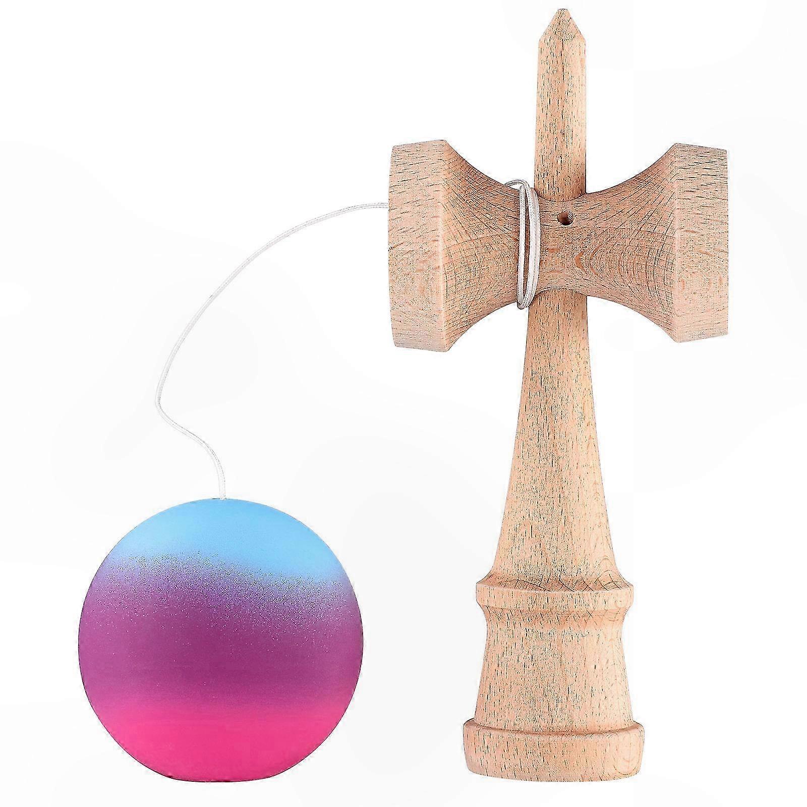 Wooden Skill Toy for Balance Training, Party Fun, 6cm Ball, Single Pack