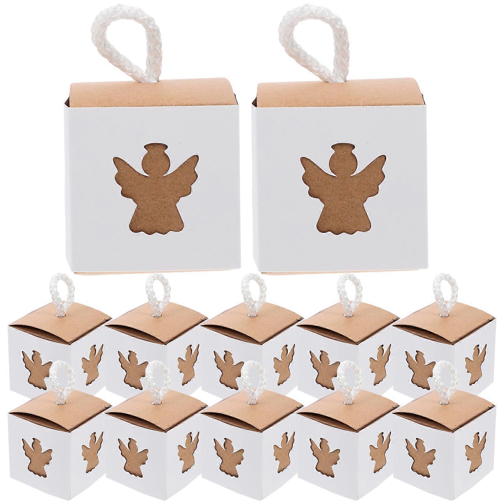 Packaging Box for Storage Use 50Pcs Paper Wedding Candy Holder