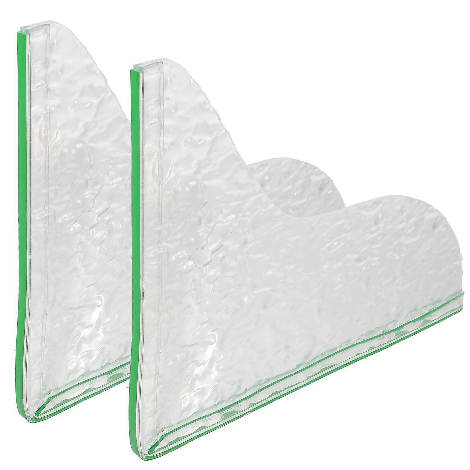 Acrylic Shower Splashing Guard Bathtub Waterproof Protector 4Pcs